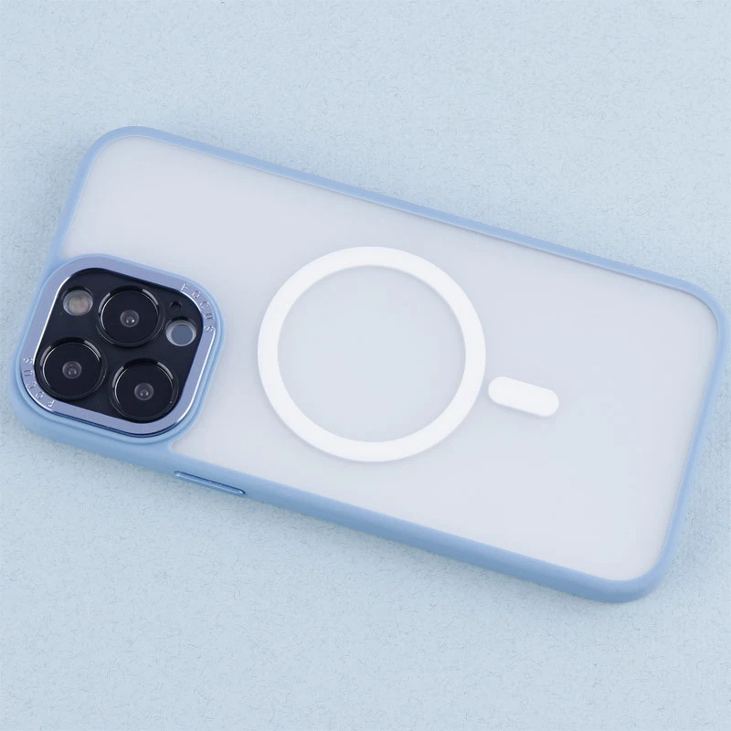 قاب PC مات Q.Series Focus دور رنگی مگ سیف محافظ لنزدار iPhone 13 Pro Max