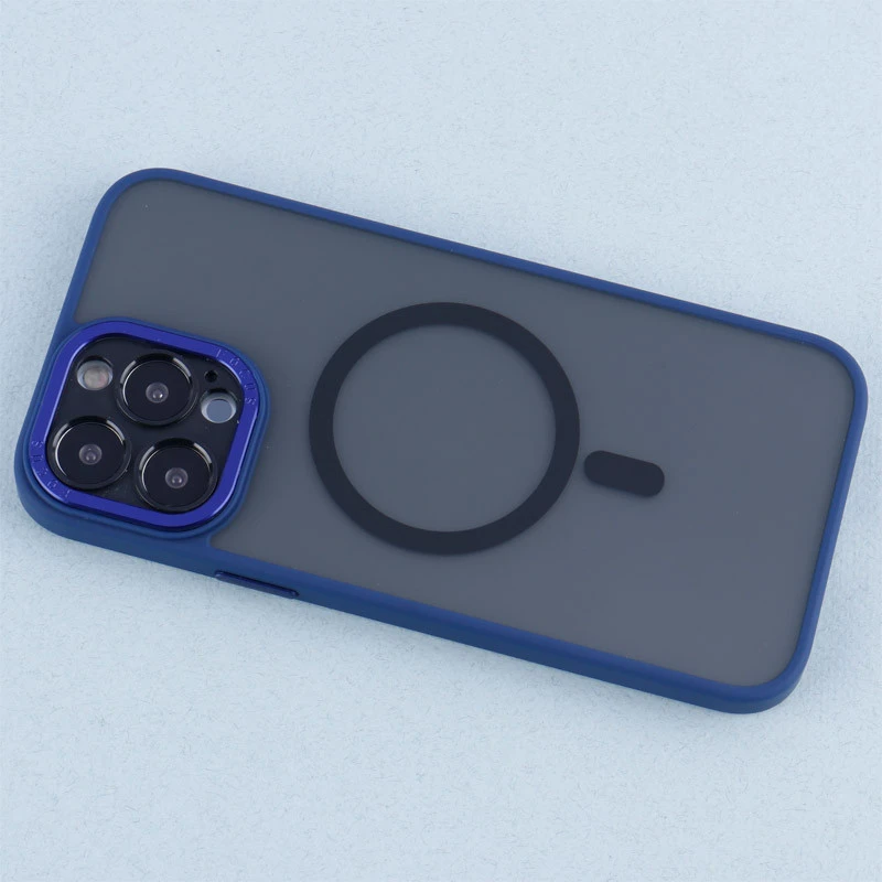 قاب PC مات Q.Series Focus دور رنگی مگ سیف محافظ لنزدار iPhone 13 Pro Max