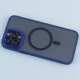 قاب PC مات Q.Series Focus دور رنگی مگ سیف محافظ لنزدار iPhone 13 Pro Max