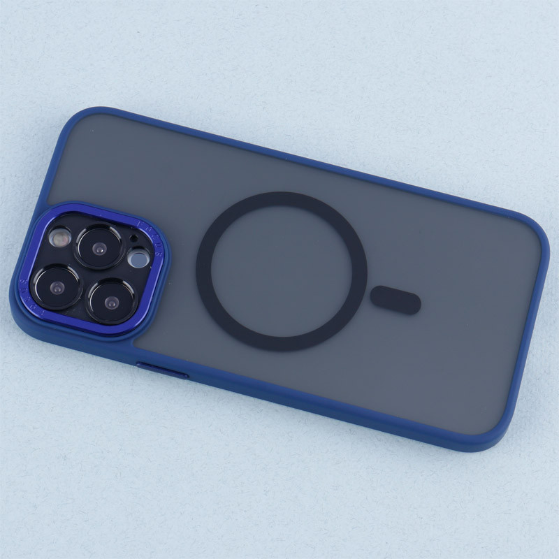 قاب PC مات Q.Series Focus دور رنگی مگ سیف محافظ لنزدار iPhone 13 Pro Max