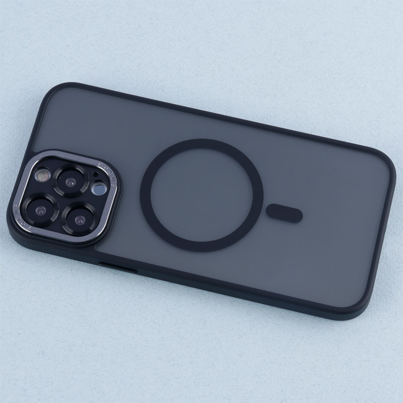 قاب PC مات Q.Series Focus دور رنگی مگ سیف محافظ لنزدار iPhone 13 Pro Max