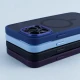 قاب PC مات Q.Series Focus دور رنگی مگ سیف محافظ لنزدار iPhone 13 Pro Max