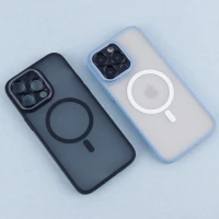 قاب PC مات Q.Series Focus دور رنگی مگ سیف محافظ لنزدار iPhone 14 Pro Max