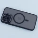قاب PC مات Q.Series Focus دور رنگی مگ سیف محافظ لنزدار iPhone 14 Pro Max