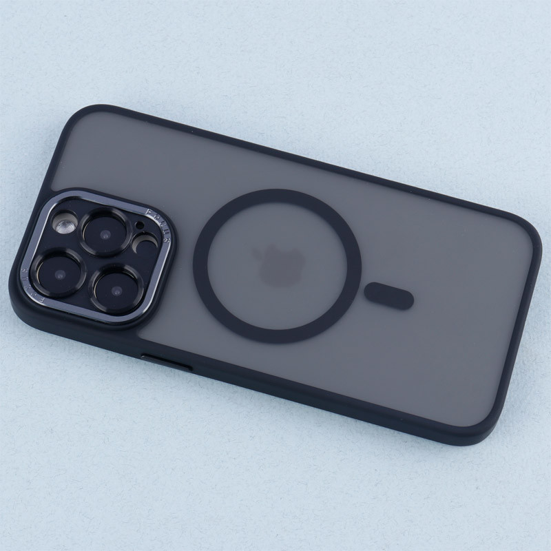 قاب PC مات Q.Series Focus دور رنگی مگ سیف محافظ لنزدار iPhone 14 Pro Max