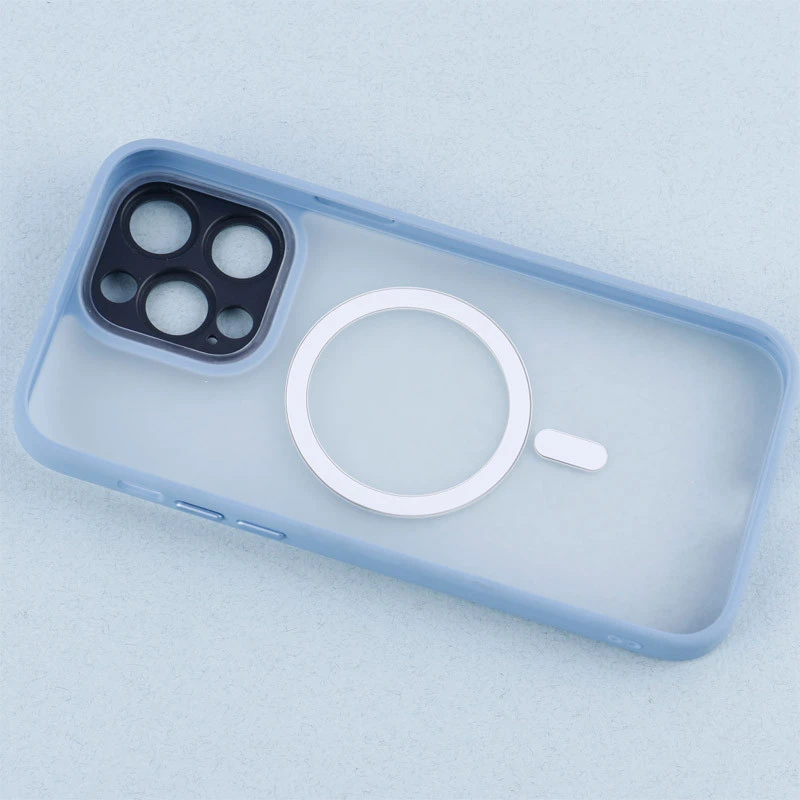 قاب PC مات Q.Series Focus دور رنگی مگ سیف محافظ لنزدار iPhone 14 Pro Max