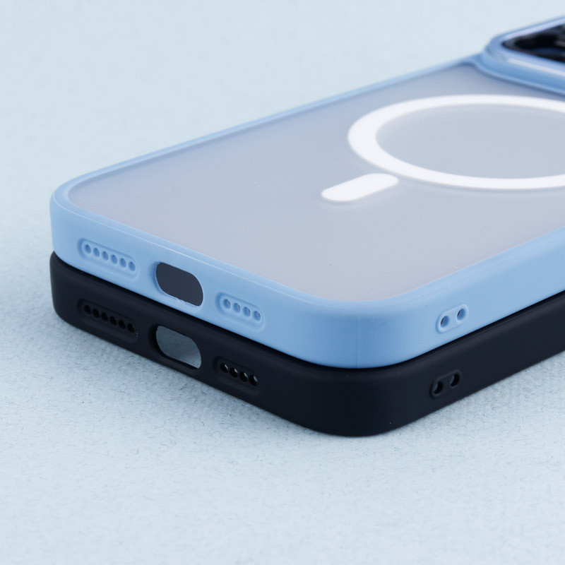 قاب PC مات Q.Series Focus دور رنگی مگ سیف محافظ لنزدار iPhone 14 Pro Max