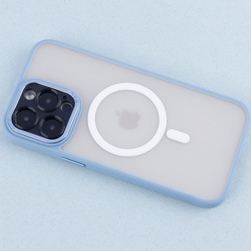 قاب PC مات Q.Series Focus دور رنگی مگ سیف محافظ لنزدار iPhone 14 Pro Max