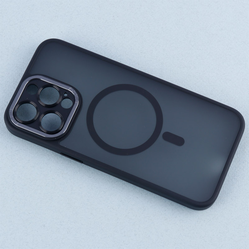 قاب PC مات Q.Series Focus دور رنگی مگ سیف محافظ لنزدار iPhone 15 Pro Max