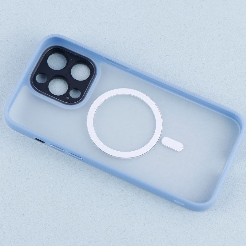 قاب PC مات Q.Series Focus دور رنگی مگ سیف محافظ لنزدار iPhone 15 Pro Max