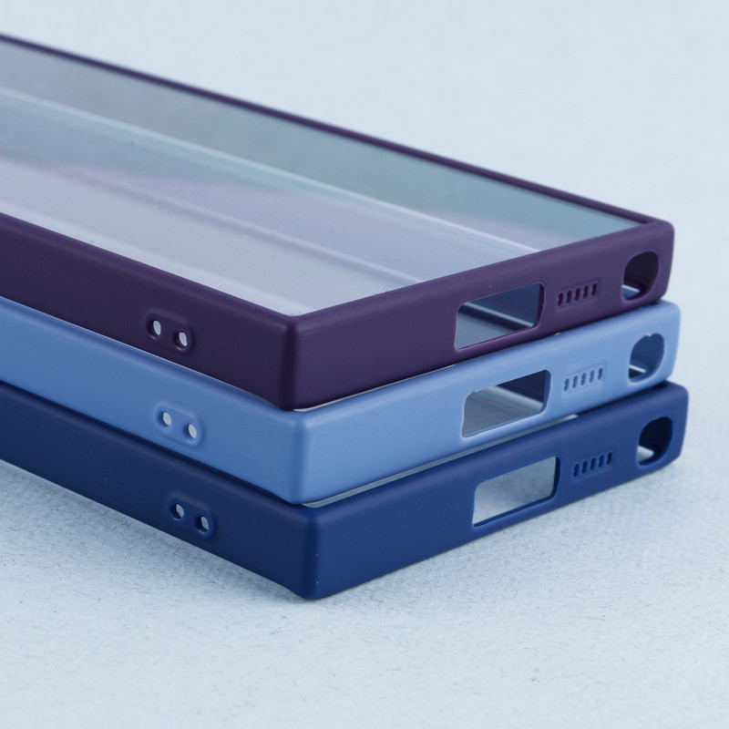 قاب PC شفاف متال ایرون محافظ لنزدار Samsung Galaxy S23 Ultra