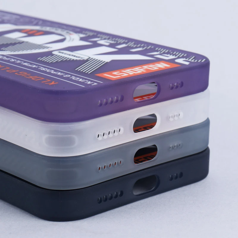 قاب ضد ضربه پشت مات اورجینال MKUIONGH مگ سیف MWK طرح دار iPhone 13