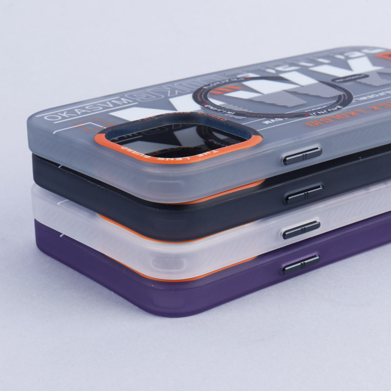 قاب ضد ضربه پشت مات اورجینال MKUIONGH مگ سیف MWK طرح دار iPhone 13 Pro Max