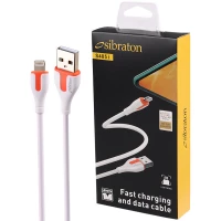 کابل آیفونی فست شارژ Sibraton S405I 2.1A 1m