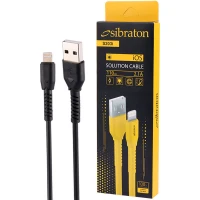 کابل آیفونی فست شارژ Sibraton S203I 2.1A 1.1m
