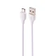 کابل میکرو یو اس بی فست شارژ Sibraton S410A 2.1A 1m