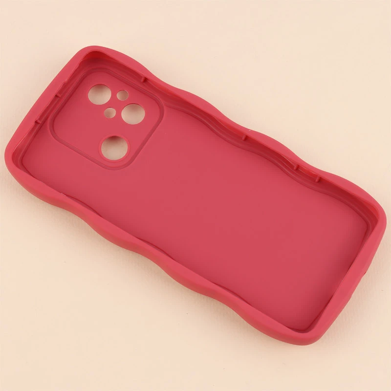 قاب کرومی رنگی مات عروسک برجسته محافظ لنزدار Xiaomi Redmi 12C