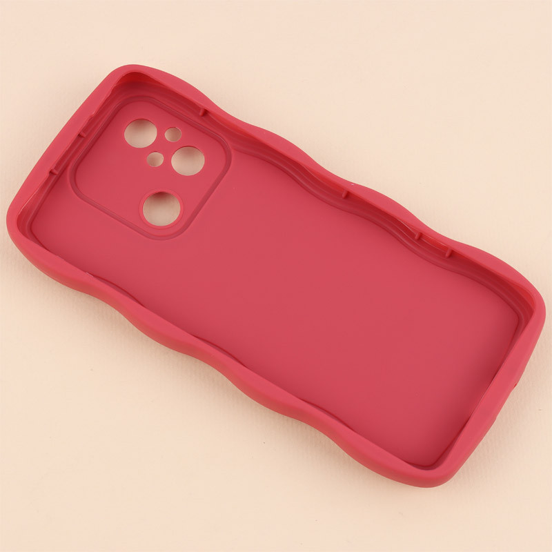 قاب کرومی رنگی مات عروسک برجسته محافظ لنزدار Xiaomi Redmi 12C