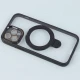 قاب PC شفاف مگ سیف Eason Case استند شو محافظ لنزدار iPhone 12 Pro