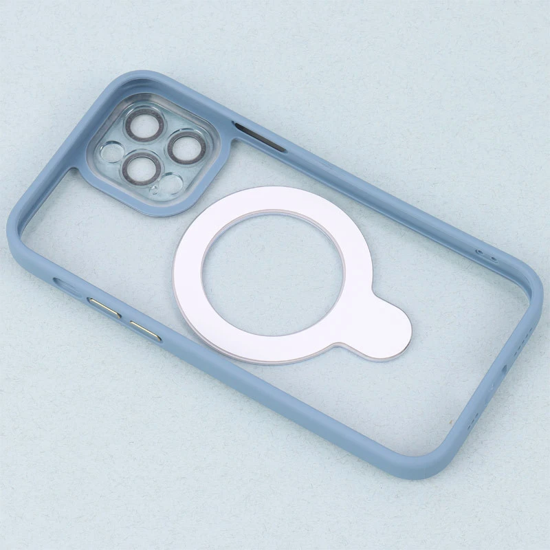 قاب PC شفاف مگ سیف Eason Case استند شو محافظ لنزدار iPhone 12 Pro