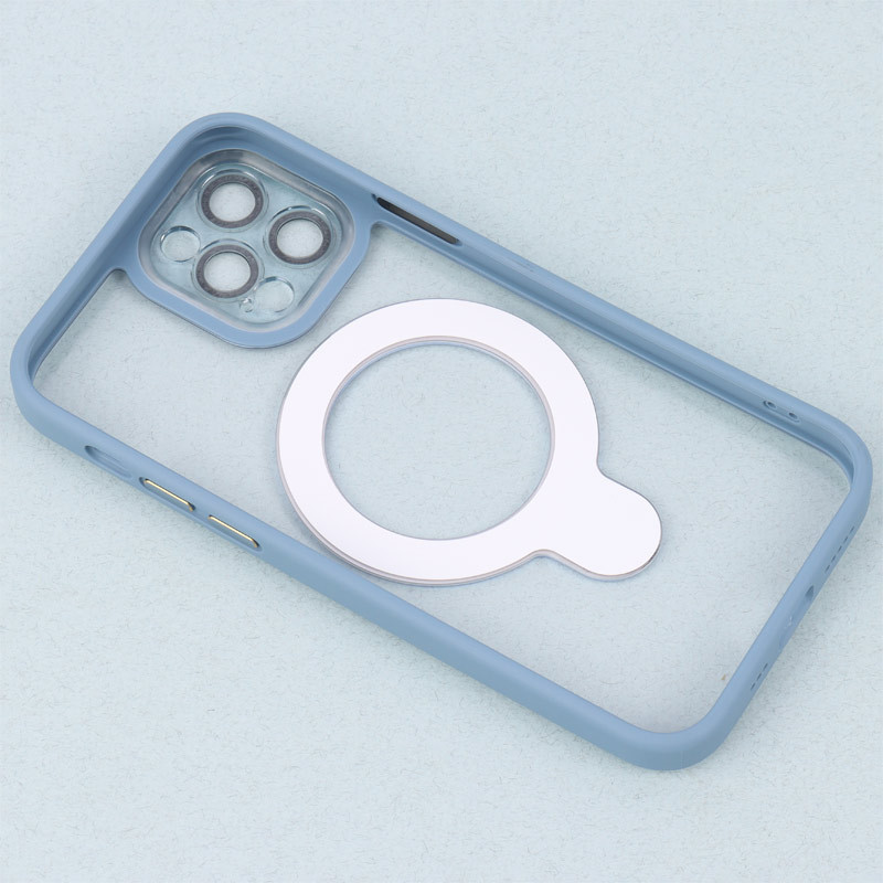 قاب PC شفاف مگ سیف Eason Case استند شو محافظ لنزدار iPhone 12 Pro