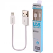 کابل کوتاه لایتنینگ فست شارژ 2.1 آمپر کینگ استار K01I طول 20 سانتی متر