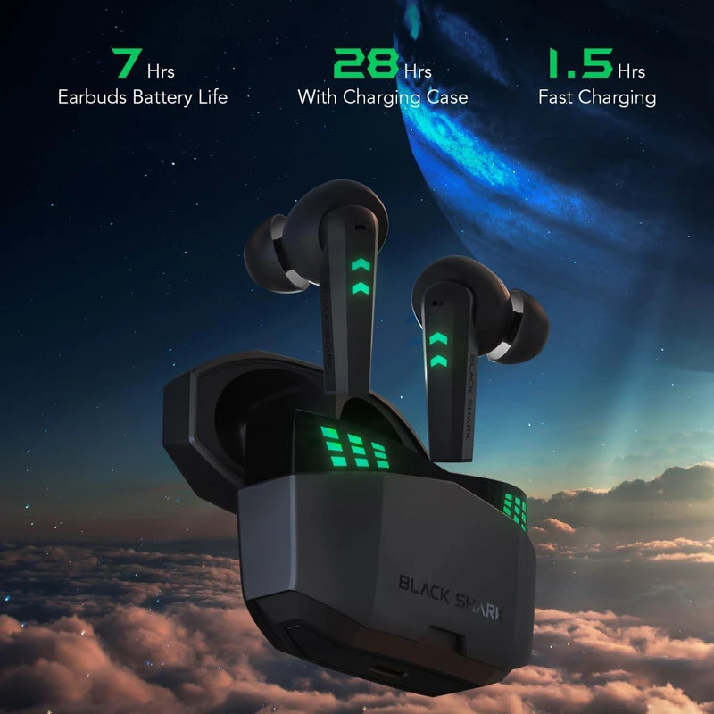 هندزفری بلوتوث دو تایی Black Shark Lucifer T6