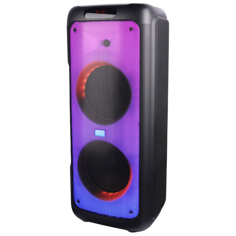 اسپیکر چمدانی بلوتوثی رم و فلش خور Verity V-PS2210 + میکروفون و ریموت کنترل