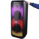 اسپیکر چمدانی بلوتوثی رم و فلش خور Verity V-PS2210 + میکروفون و ریموت کنترل