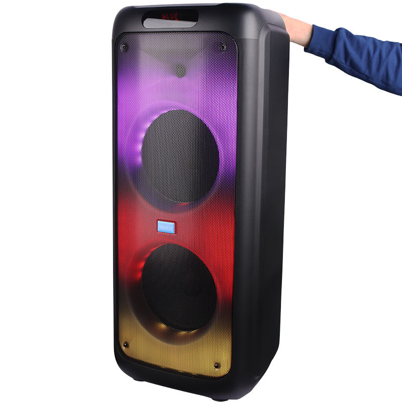 اسپیکر چمدانی بلوتوثی رم و فلش خور Verity V-PS2210 + میکروفون و ریموت کنترل