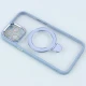 قاب PC شفاف مگ سیف Eason Case استند شو محافظ لنزدار iPhone 12 Pro Max