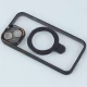 قاب PC شفاف مگ سیف Eason Case استند شو محافظ لنزدار iPhone 13