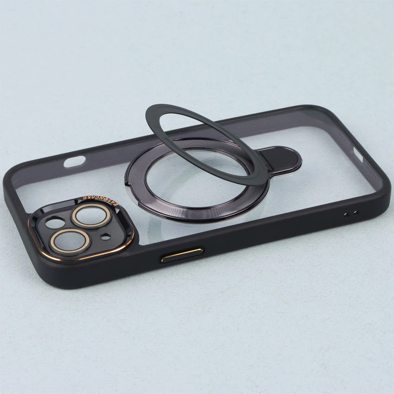 قاب PC شفاف مگ سیف Eason Case استند شو محافظ لنزدار iPhone 13