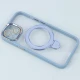 قاب PC شفاف مگ سیف Eason Case استند شو محافظ لنزدار iPhone 13