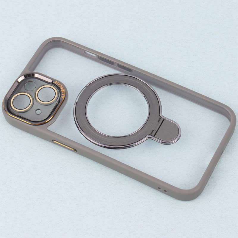 قاب PC شفاف مگ سیف Eason Case استند شو محافظ لنزدار iPhone 13