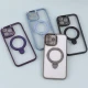 قاب PC شفاف مگ سیف Eason Case استند شو محافظ لنزدار iPhone 13 Pro Max