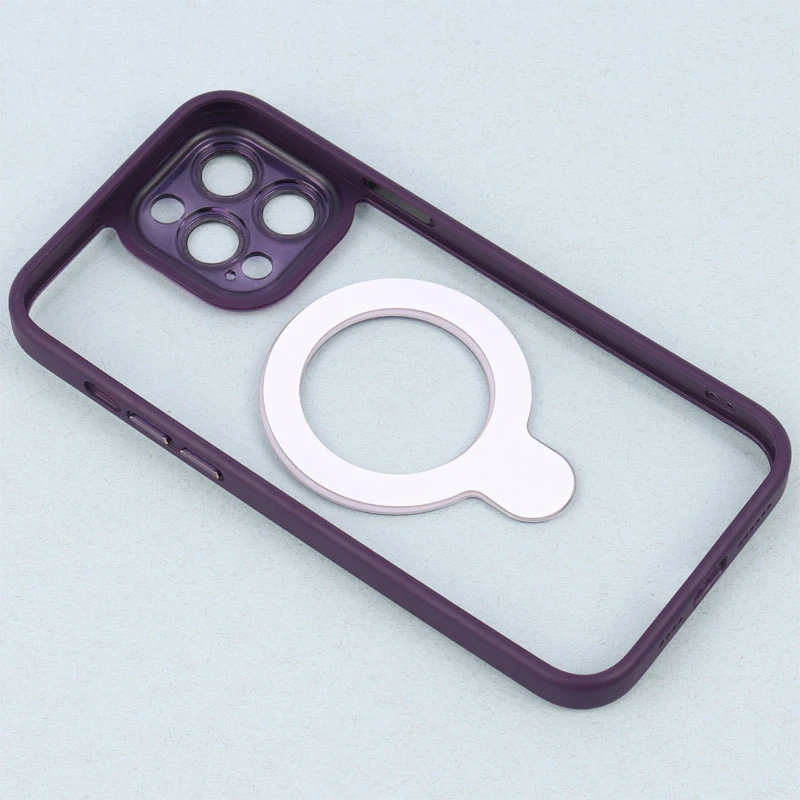 قاب PC شفاف مگ سیف Eason Case استند شو محافظ لنزدار iPhone 13 Pro Max