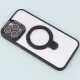 قاب PC شفاف مگ سیف Eason Case استند شو محافظ لنزدار iPhone 13 Pro Max