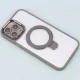قاب PC شفاف مگ سیف Eason Case استند شو محافظ لنزدار iPhone 13 Pro Max