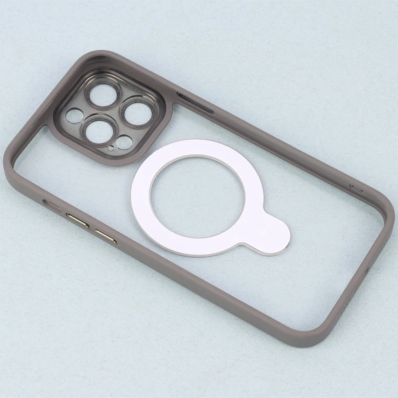قاب PC شفاف مگ سیف Eason Case استند شو محافظ لنزدار iPhone 14 Pro Max