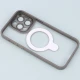 قاب PC شفاف مگ سیف Eason Case استند شو محافظ لنزدار iPhone 14 Pro Max