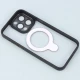 قاب PC شفاف مگ سیف Eason Case استند شو محافظ لنزدار iPhone 15 Pro Max