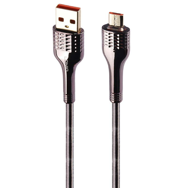 کابل میکرو یو اس بی فست شارژ Ldnio LS652 30W 2m