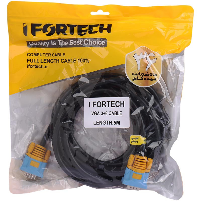 کابل Ifortech VGA 3+6 5m