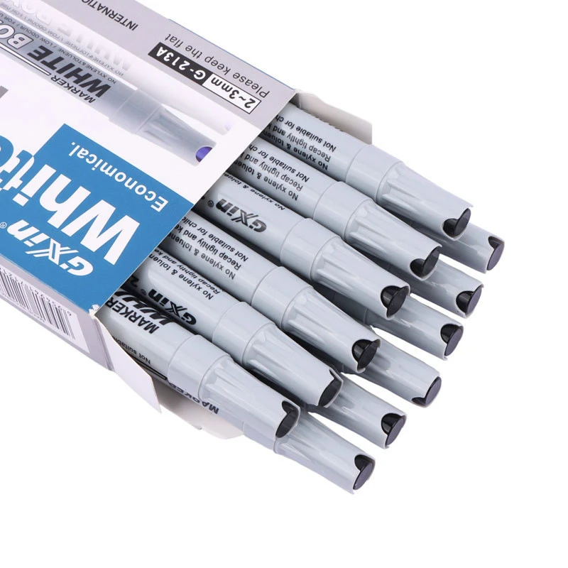 ماژیک وایت برد جیکسین نوک گرد Gxin G-213A بسته 12 عددی