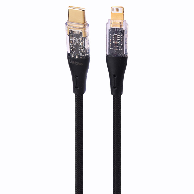 کابل تبدیل فست شارژ Data+ Royal DP-R320 Type-C to Lightning PD 30W 3A 1m