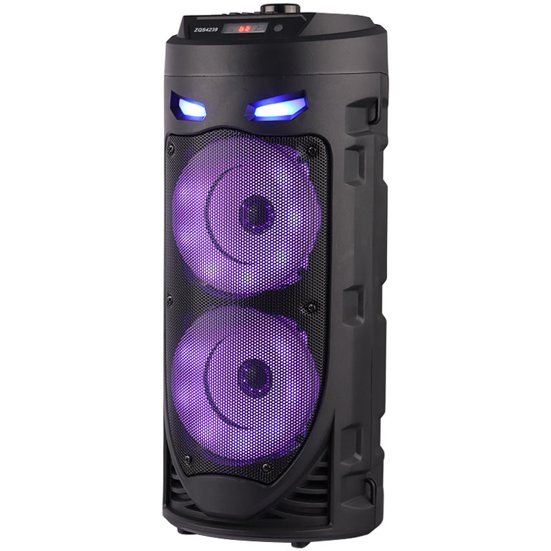 اسپیکر بلوتوثی رم و فلش خور Sing-E ZQS4239 + میکروفون و ریموت کنترل