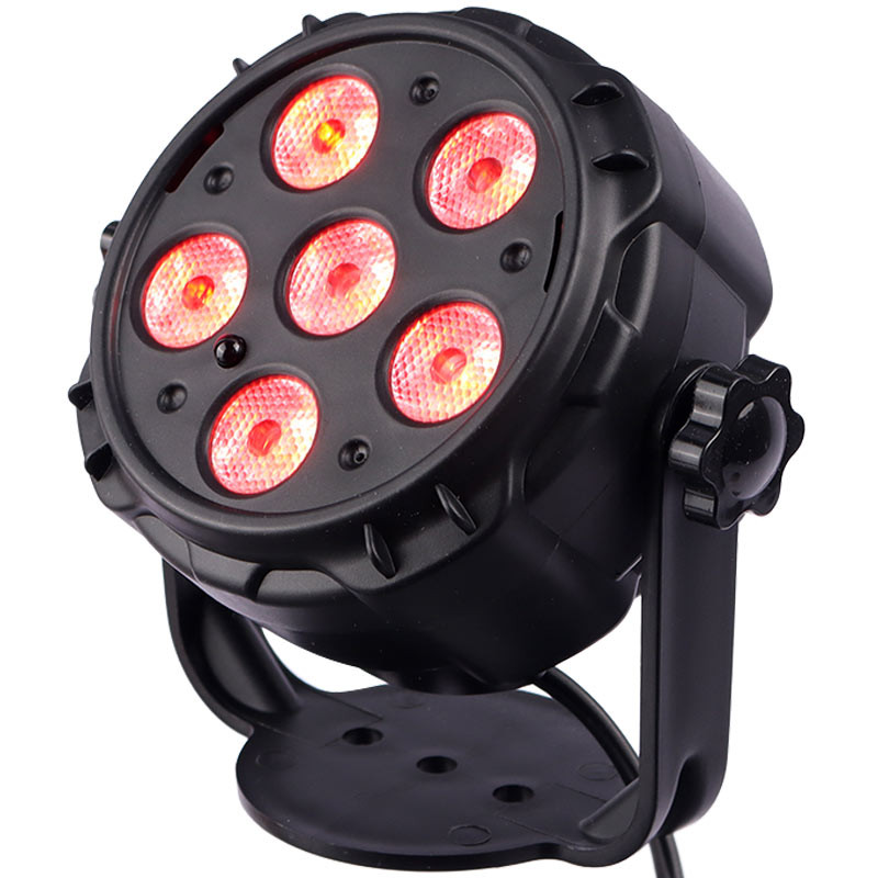 چراغ رقص نور 6LED + ریموت کنترل