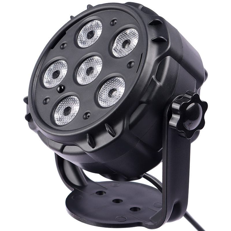 چراغ رقص نور 6LED + ریموت کنترل
