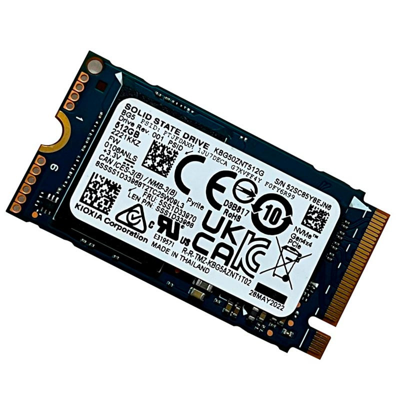 حافظه SSD کیوکسیا Kioxia BG5 KBG50ZNT512G 512GB M.2 استوک